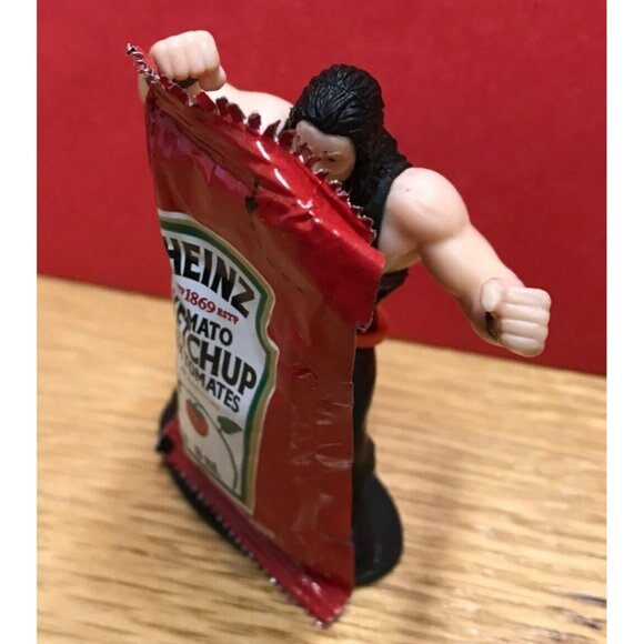 WWE Roman Reigns Wrestling Action Figure Beverly Hills Teddy Bear 2.75" - Picture 6 of 6